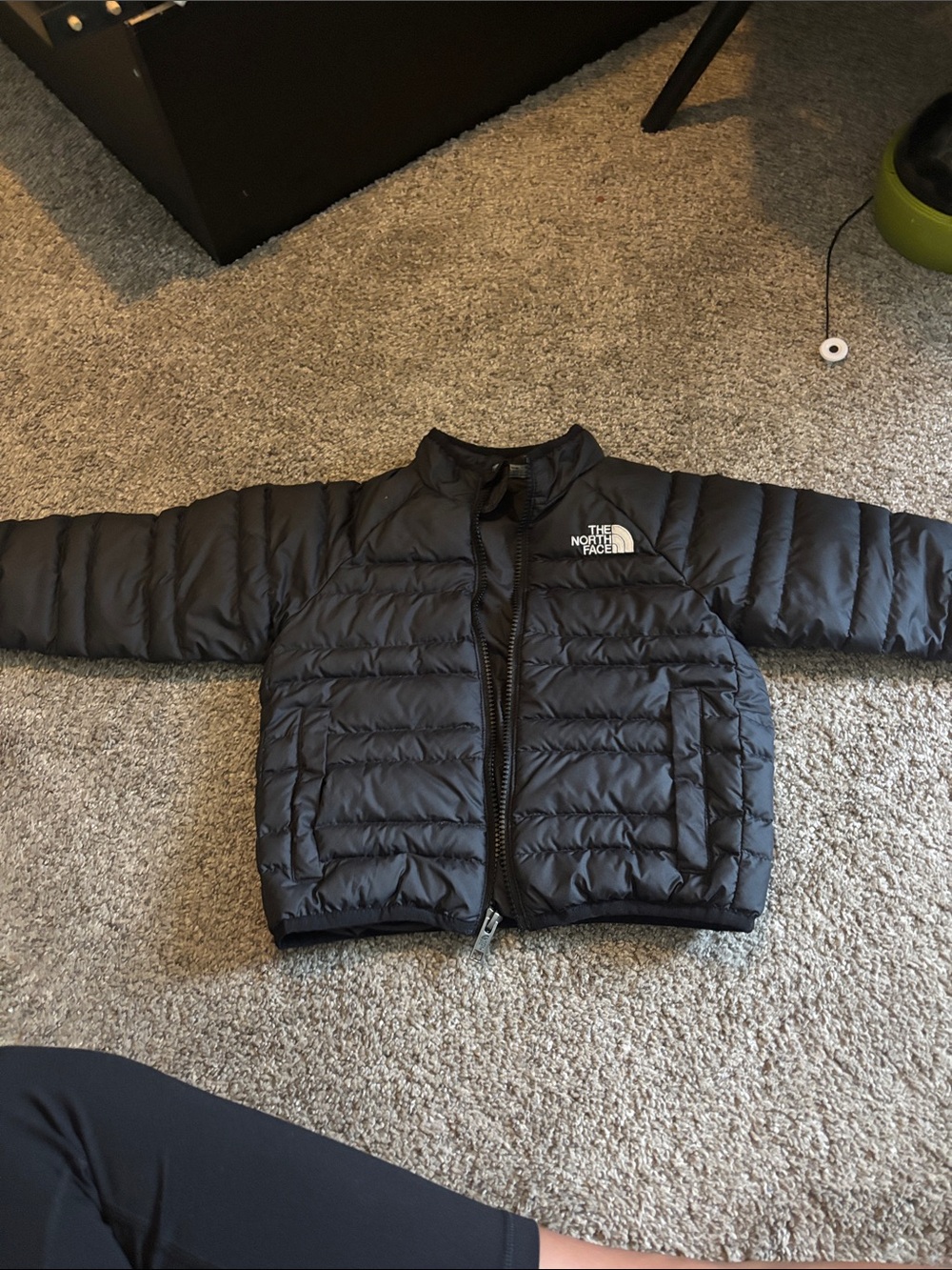 The North Face Kids Black Quilted Puffer Jacket